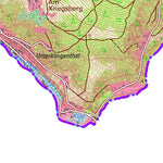 Staatsbetrieb Geobasisinformation und Vermessung Sachsen Zwota, Klingenthal, Stadt (1:25,000 scale) digital map