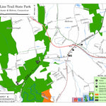 State of Connecticut DEEP Air Line State Park - Colchester and Hebron digital map