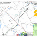 State of Connecticut DEEP Air Line State Park - Lebanon and Windham digital map