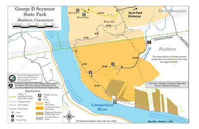 State of Connecticut DEEP George Dudley Seymour State Park digital map