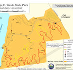 State of Connecticut DEEP George Waldo State Park digital map