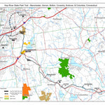 State of Connecticut DEEP Hop River State Park - Index Map digital map