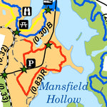 State of Connecticut DEEP Mansfield Hollow State Park digital map