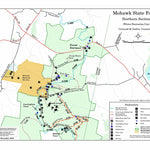 State of Connecticut DEEP Mohawk Mountain State Park North (Winter) digital map