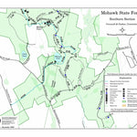 State of Connecticut DEEP Mohawk Mountain State Park South (Summer) digital map