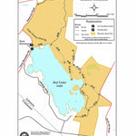 State of Connecticut DEEP Mooween State Park (Red Cedar Lake) digital map