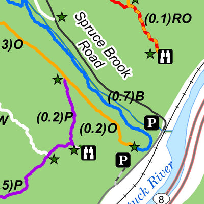 State of Connecticut DEEP Naugatuck State Forest - West Block digital map