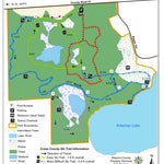 Stearns County, MN Kraemer Lake Wildwood County Park Winter digital map