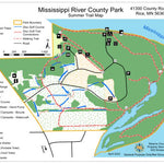 Stearns County, MN Mississippi River County Park digital map