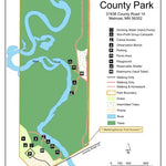 Stearns County, MN Spring Hill County Park digital map