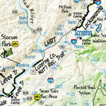 Steve Spindler Cartography NEPA Trails Map digital map