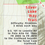 Stewart Spatial Atlas of the Olympics: Quilcene Area Trails 2021 digital map