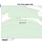 Stoked On Waterfalls 015 - Fish Ladder Falls digital map