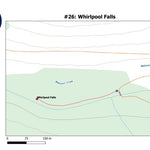 Stoked On Waterfalls 026 - Whirlpool Falls digital map