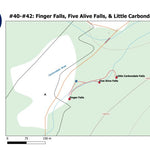 Stoked On Waterfalls 040-042 - Finger Falls, Five Allive Falls, & Little Carbondale Falls digital map