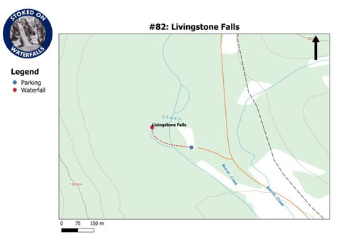Stoked On Waterfalls 082 - Livingstone Falls digital map