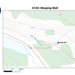 Stoked On Waterfalls 153 - Weeping Wall digital map