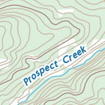 Stoked On Waterfalls Cadomin Region - South Area Overview digital map