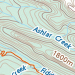 Stoked On Waterfalls Jasper National Park Region - East Area Overview digital map