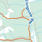Stoked On Waterfalls Oldman, Livingstone and Highwood Region - South Area Overview digital map