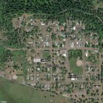 Butte Falls Oregon Town Map Preview 1