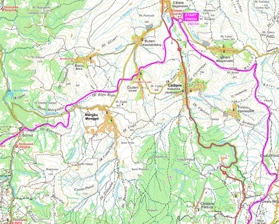 SUNCART & ERFATUR 10 Days Horsebackriding in Apuseni Mountains - 2019 may digital map