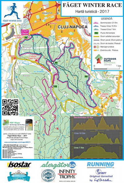SUNCART & ERFATUR Faget Winter Race 2017 digital map