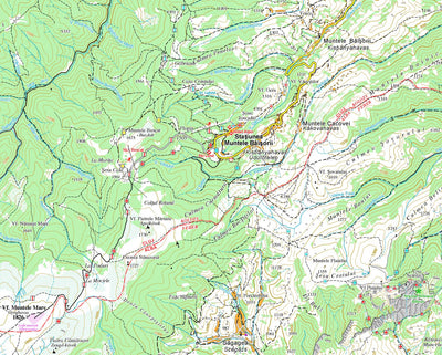 SUNCART & ERFATUR MUNŢII GILĂU - MUNTELE MARE & CLUJ NAPOCA (Öreg-havas, Gyalui-havasok) digital map
