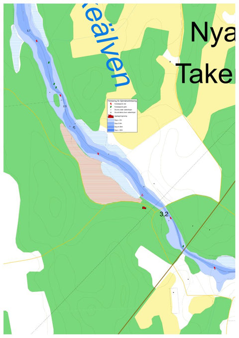 Sundet Värmskog AB Borgvikskanalen digital map