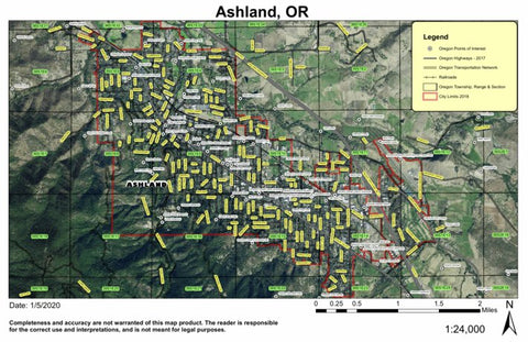 Super See Services Ashland, Oregon digital map