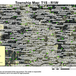 Super See Services Beaverton T1S R1W Township Map digital map