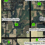 Super See Services Beaverton T1S R1W Township Map digital map