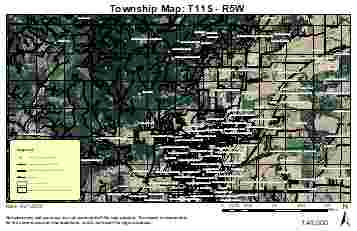 Super See Services Benton County, Oregon 2018 Township Maps bundle