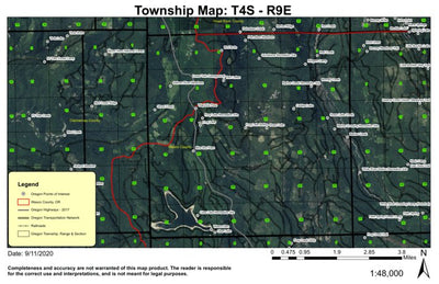 Super See Services Clear Lake T4S R9E Township Map digital map