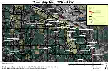 Super See Services Columbia County, Oregon 2018 Township Maps bundle