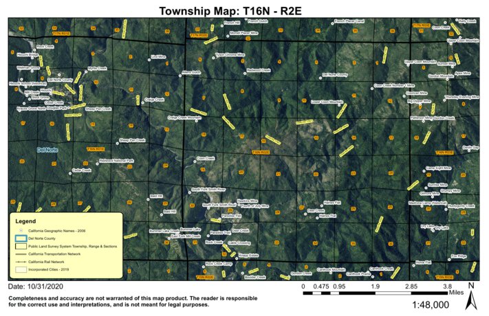 Coon Mountains T16N R2E Map by Super See Services | Avenza Maps