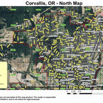 Super See Services Corvallis - North, Oregon digital map