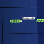 Super See Services Crater Lake, Oregon digital map