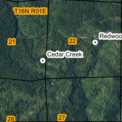 Super See Services Crescent City T16N R1W digital map