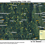 Super See Services Damnation Creek T15N R1E digital map