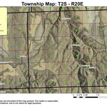 Super See Services Devils Backbone T2S R20E Township Map digital map