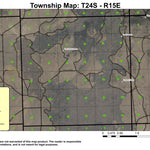 Super See Services Devils Garden T24S R15E Township Map digital map