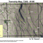 Super See Services Diablo Peak T30S R18E Township Map digital map