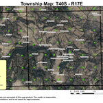 Super See Services Dog Lake T40S R17E Township Map digital map