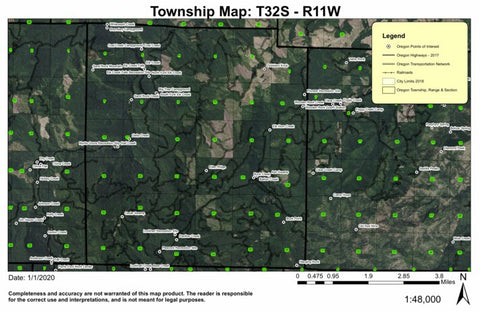 Super See Services Eden Ridge T32S R11 Township Map digital map
