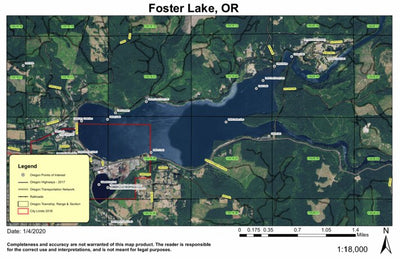 Super See Services Foster Lake, OR digital map