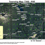 Super See Services Fourmile Lake T36S R5E Township Map digital map