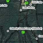 Super See Services Fourmile Lake T36S R5E Township Map digital map