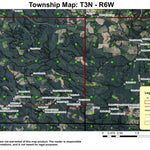 Super See Services Giveout Mountain T3N R6W Township Map digital map