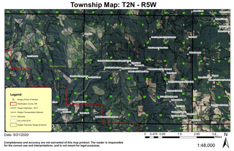 Super See Services Glenwood T2N R5W Township Map digital map